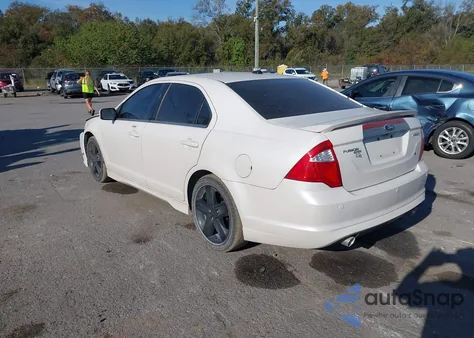 2012 Ford Fusion Sport from USA, damaged, VIN 3FAHP0KCXCR347898